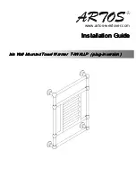 Preview for 1 page of Artos T-IWALLP Installation Manual