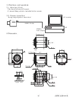 Предварительный просмотр 6 страницы ARTRAY ARTCAM-098 II Instruction Booklet