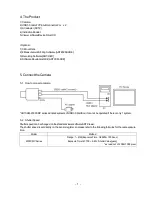 Preview for 7 page of ARTRAY ARTCAM-2000CMV Series Instruction Booklet