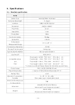 Preview for 8 page of ARTRAY ARTCAM-384P2-THERMO Instruction Booklet