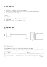 Предварительный просмотр 7 страницы ARTRAY ARTCAM-407UV-WOM Series Instruction Booklet