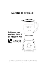 Artrom BV-A18 User Manual предпросмотр