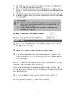 Preview for 5 page of Artrom YL-2010G User Manual