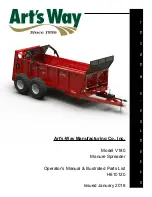 Art's Way V180 Operator'S Manual And Parts List preview