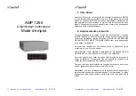 Preview for 7 page of Artsound AMP 1250 User Manual