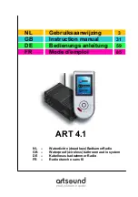 Предварительный просмотр 1 страницы Artsound ART 4.1 Instruction Manual