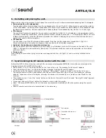 Предварительный просмотр 5 страницы Artsound ART 5.4 Operating Manual