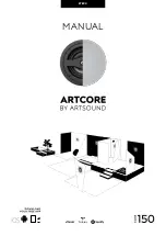 Предварительный просмотр 3 страницы Artsound ARTCORE Manual