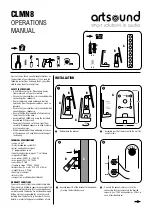 Preview for 1 page of Artsound CLMN8 Operation Manual