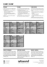 Preview for 2 page of Artsound FL101BT Quick Start Manual