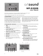 Предварительный просмотр 1 страницы Artsound WP-8000B User Manual