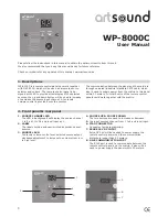 Artsound WP-8000C User Manual preview