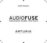 Preview for 1 page of Arturia AUDIOFUSE STUDIO User Manual