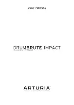 Preview for 1 page of Arturia DRUMBRUTE IMPACT User Manual