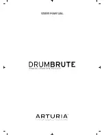 Preview for 1 page of Arturia DrumBrute User Manual