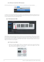 Preview for 16 page of Arturia Microlab User Manual