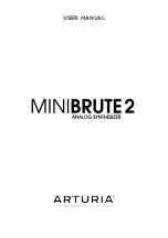 Preview for 1 page of Arturia minibrute 2 series User Manual