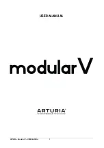 Arturia modular v User Manual preview