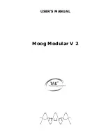 Arturia Moog Modular V User Manual preview
