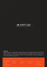 Preview for 26 page of Artusi ADW5001 Operation Manual