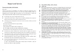 Предварительный просмотр 9 страницы Artusi ADW5607 Operation Manual