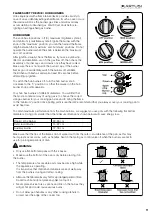 Предварительный просмотр 11 страницы Artusi AFG913X/1 Operation Manual