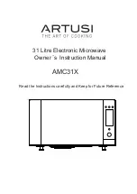 Preview for 1 page of Artusi AMC31X Owner'S Instruction Manual