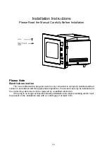 Preview for 13 page of Artusi AMC34BI Operation Manual