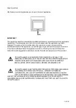 Предварительный просмотр 3 страницы Artusi AO650GG Operation Manual