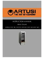 Preview for 1 page of Artusi AWC165X Instruction Manual