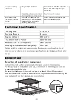 Preview for 13 page of Artusi ECT600C4 Usage And Care Manual