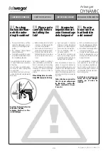 Preview for 4 page of Artweger DYNAMIC 100 Series Assembly Instructions Manual