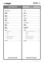 Preview for 2 page of Artweger TWIST LINE 5F5.4H Assembly Instructions Manual