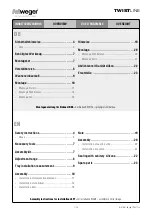 Предварительный просмотр 2 страницы Artweger TwistLine 5TR0 Series Assembly Instructions Manual