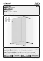 Artweger WALK IN 9WR D9 Series Assembly Instructions Manual preview