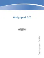 Aruba Networks Amigopod 3.7 Deployment Manual preview