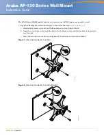 Предварительный просмотр 1 страницы Aruba Networks AP-130 Series Installation Manual