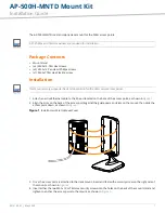 Aruba Networks AP-500H-MNTD Installation Manual preview