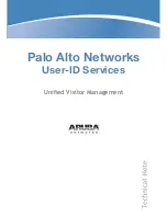 Preview for 1 page of Aruba Networks Palo Alto Networks Manual