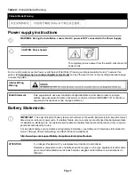 Preview for 5 page of Aruba 2930M Installation, Safety, And Regulatory Information