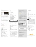 Preview for 2 page of Aruba 65 Installation Manual