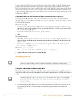 Предварительный просмотр 4 страницы Aruba AP-120 Series Installation Manual