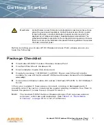 Preview for 5 page of Aruba AP-80M Installation Manual