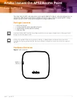 Aruba Instant On AP12 Installation Manual preview
