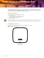 Aruba Instant On AP15 Installation Manual preview