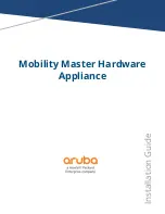 Preview for 1 page of Aruba Mobility Master Installation Manual