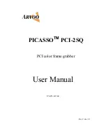 ARVOO PICASSO PCI-2SQ User Manual preview