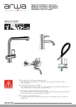 Предварительный просмотр 1 страницы Arwa arwa-twin WI9.85485.100.001 Installation Instructions Manual