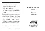 Preview for 1 page of ARX Installer MaxiSPLIT Owner'S Manual