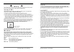 Предварительный просмотр 4 страницы ARX MSX 8 Owner'S Manual